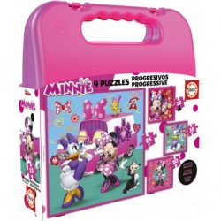 Malette puzzles progressifs minnie & the happy helpers