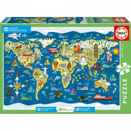 Puzzle Sos villages d'enfants - sean sims