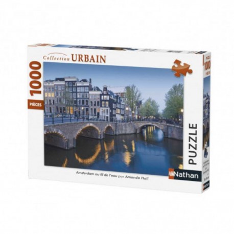 Puzzle Amsterdam au fil de l'eau