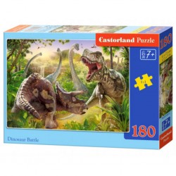 Puzzle Bataille De Dinosaures, Puzzle 180 Teiles