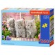 Puzzle Trois chatons gris, Puzzle 260 couleurs