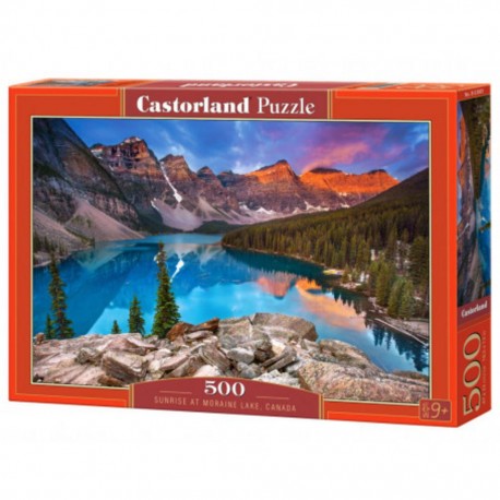 Puzzle Lever du soleil au lac Moraine, Canada, Puzzle500 Teile