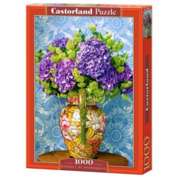 Puzzle Bouquet d'Hortensias, Puzzle 1000 Teiles