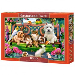 Puzzle Animaux dans le parc, Puzzle 1000 Teile