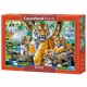 Puzzle Tigres au bord du ruisseau, Puzzle 1000 Teile