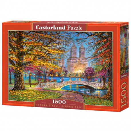 Puzzle Balade d'automne, Central Park, Puzzle 1500 Teile