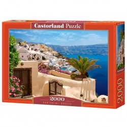 Puzzle Santorini, Grèce, Puzzle 2000 Teile