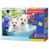 Puzzle Westie Puppies, Puzzle 200 Teiles