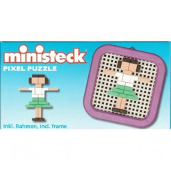 Puzzle Ministeck: Minisets - Meisje dans le cadre