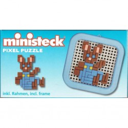 Puzzle Ministeck: Minisets - Paashaas dans le cadre