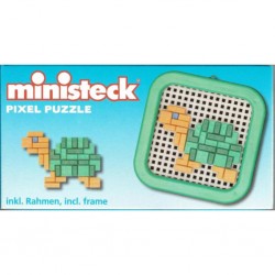 Puzzle Ministeck: Minisets - Schildpad dans le cadre