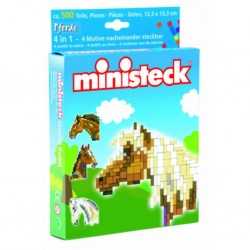 Puzzle Ministeck: ophangdoosje 3 Paard