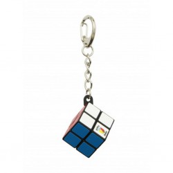 Porte-clés cube simple - attache mousqueton