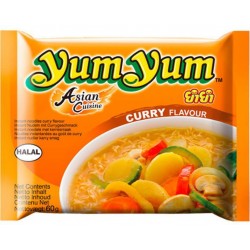 YumYum Soupe Nouilles Curry 60g x 30 (lot de 2 cartons de 30)