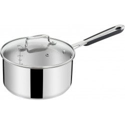 TEFAL Casserole PRO INOX avec couvercle 18cm