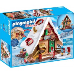 PLAYMOBIL 9493 - Atelier de Biscuit du Père Noël avec Moules