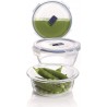 Set 3 pièces boîtes rondes + couv - Pure Box Active - Luminarc