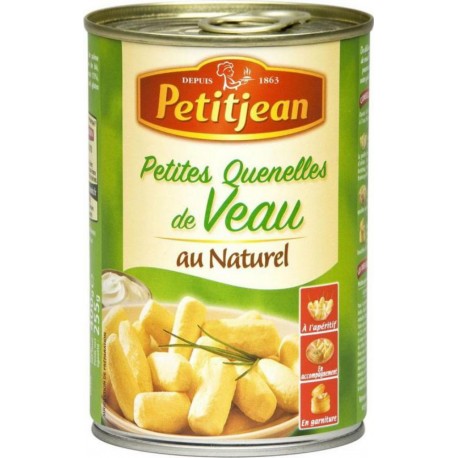 Petitjean Petites Quenelles de Veau au Naturel 255g (lot de 6)