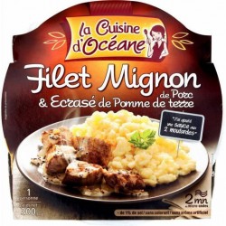 La Cuisine d'Océane Filet Mignon de Porc et écrasé de Pomme de Terre 300g (lot de 2)