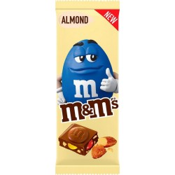 M&M's Tablette Almond 165g (lot de 5 tablettes)
