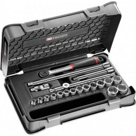 Facom COFFRET Facom DOUILLE 3/8 - 6 PANS DE 8 A 22MM J.161-3P6