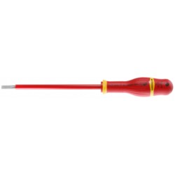 Facom Tournevis PROTWIST isolés 1000 Volts pour vis à fente 5,5 x 200mm Facom A5,5X200VE