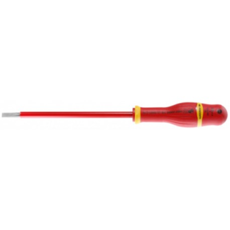 Facom Tournevis PROTWIST isolés 1000 Volts pour vis à fente 5,5 x 200mm Facom A5,5X200VE