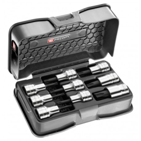 Facom COFFRET DE DOUILLES TOURNEVIS TORX 1/2 TX20-60 Facom AMEX.3APB