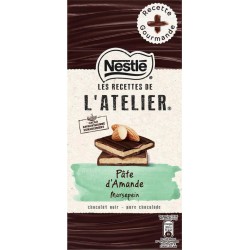 Nestlé Les Recettes de l’Atelier Pâte d’Amande Chocolat Noir 150g (lot de 4)