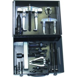 Coffret d'extracteurs prise intérieure - extérieure Ø 10 - 45 mm - 10 pcs - KS Tools 660.0022