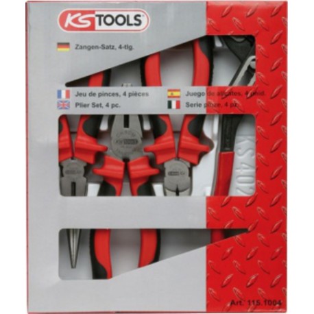 Jeu de 4 pinces ERGOTOQUE - KS Tools 115.1004