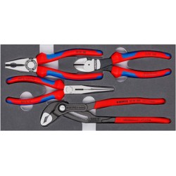 Module de 4 pinces professionnelles Basic Knipex 00 20 01 V15