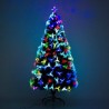 Sapin de Noël artificiel lumineux LED multicolore 150cm