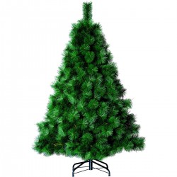 Sapin de Noël artificiel Aiguilles larges Vert 150cm
