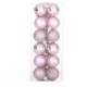 Kit de décoration pour Sapin de Noël Rose 18 pièces (lot de 2)