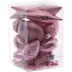 Kit de décoration pour Sapin de Noël Rose 20 pièces (lot de 2)