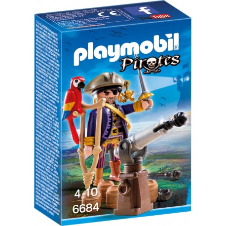 PLAYMOBIL CAPITAINE PIRATE CANON