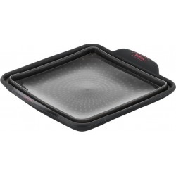 Tefal Moule à cake carré 23cm rétractable en silicone CRISPYBAKE