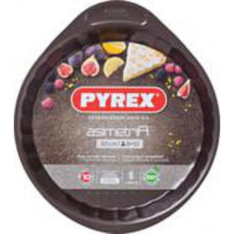 Pyrex Moule à tarte métal diam 30cm Asimetria