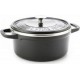 Greenpan cocotte ronde en fonte d'aluminium 28cm gris - cc002221-001