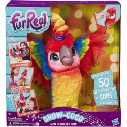 Hasbro - Furreal Show-Coco Mon Perroquet Star