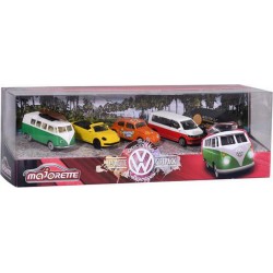 Majorette Set de 5 véhicules Originals Volkswagen Giftpack