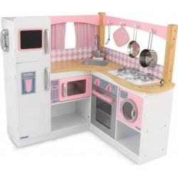 Kidkraft Cuisine enfant grand gourmet en bois - Jouet imitation