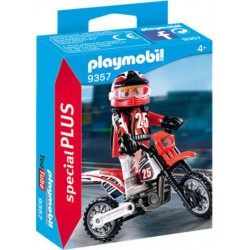 PLAYMOBIL PILOTE DE MOTOCROSS