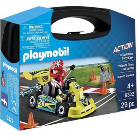 PLAYMOBIL VALISETTE PILOTE KART 4008789093226