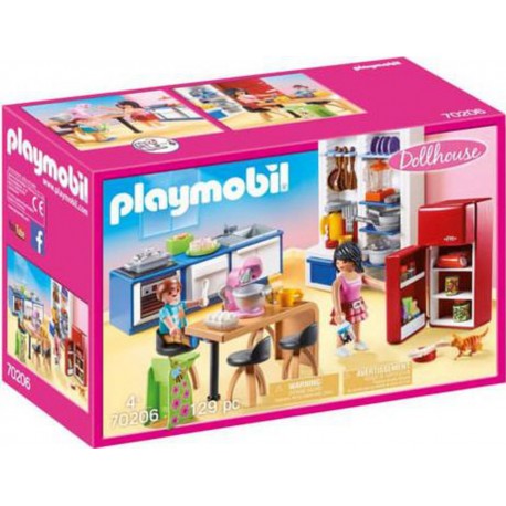 PLAYMOBIL 70206 - Dollhouse - Cuisine familiale