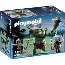 PLAYMOBIL 6004 Knights - Soldats Nains avec Troll