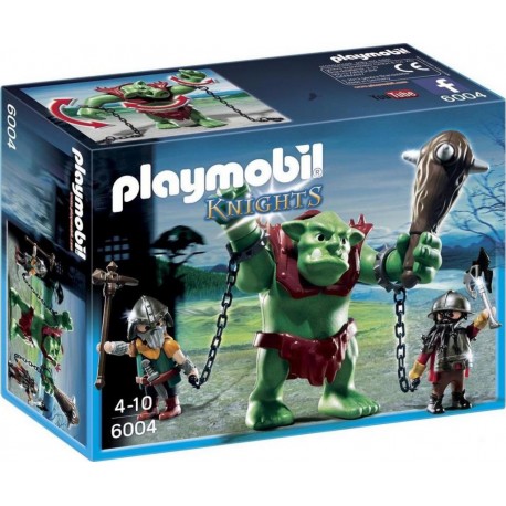 PLAYMOBIL 6004 Knights - Soldats Nains avec Troll