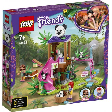 LEGO Friends 41422 - La cabane des pandas dans la jungle