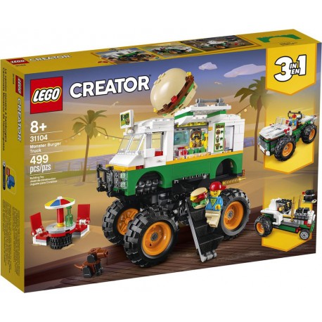 LEGO Creator 31104- Le Monster Truck à Hamburgers